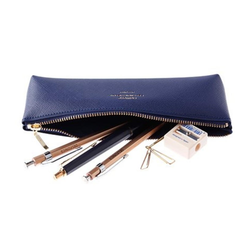Delfonics [DELFONICS] 500222 Quitterie Pencil Case Greige Pencil Holder Pen Case Pouch - Image 4